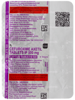 Ceftum 500 Tablet 4 Ceftum 500 Tablet 4